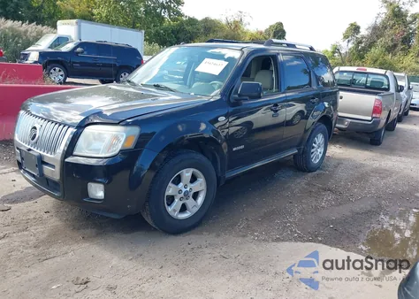 2008 Mercury Mariner Premier из США, поврежденный, VIN 4M2CU87188KJ37471